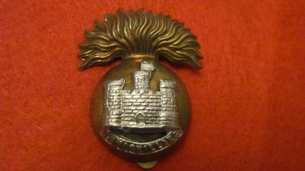 WW1 Inniskilling Fusiliers Cap Badge