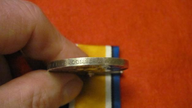 WW1 War Medal to P O Connor R Irish Fusiliers