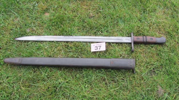 WW1 USA Reminton Bayonet dated 1913