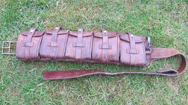 War of Independence era Mauser Bandolier , original .