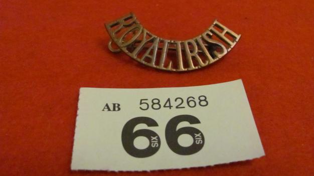 Royal Irish Regiment shoulder title