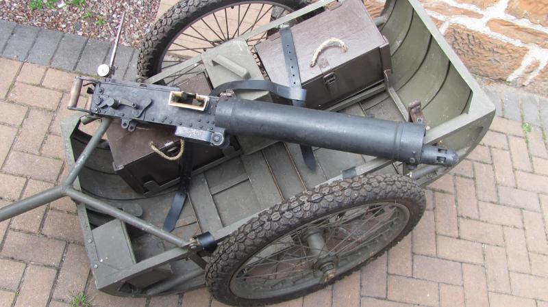 1930s Irish Free State Vickers Machine Gun Carrier