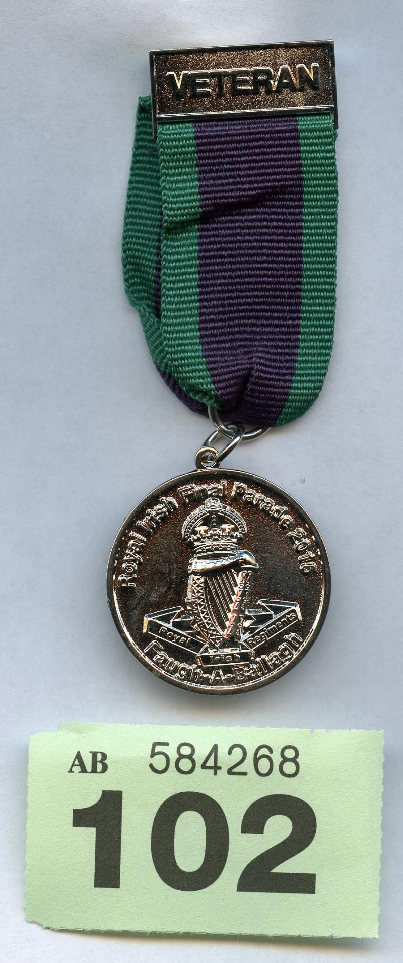Royal Irish Rangers (Ballymena Final Parade 2015)