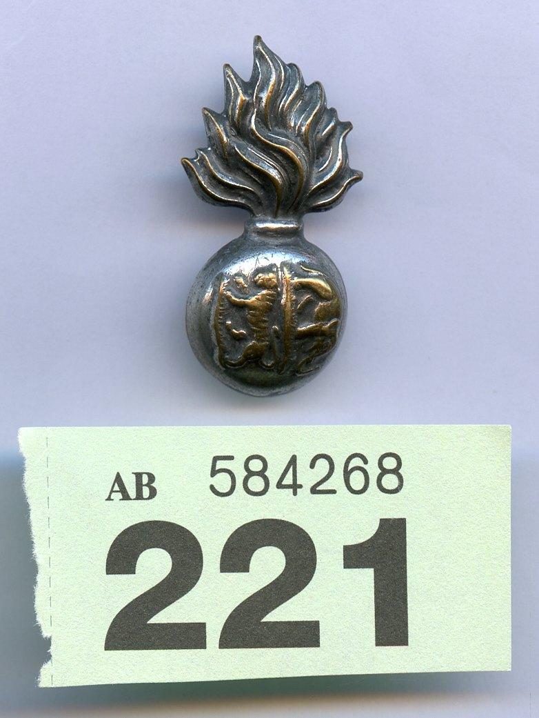 Victorian Volunteer Royal Dublin fusiliers Collar badge