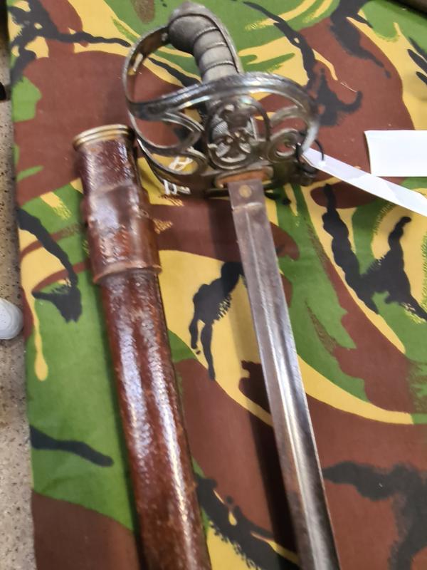 Victorian London Irish Volunteers Sword