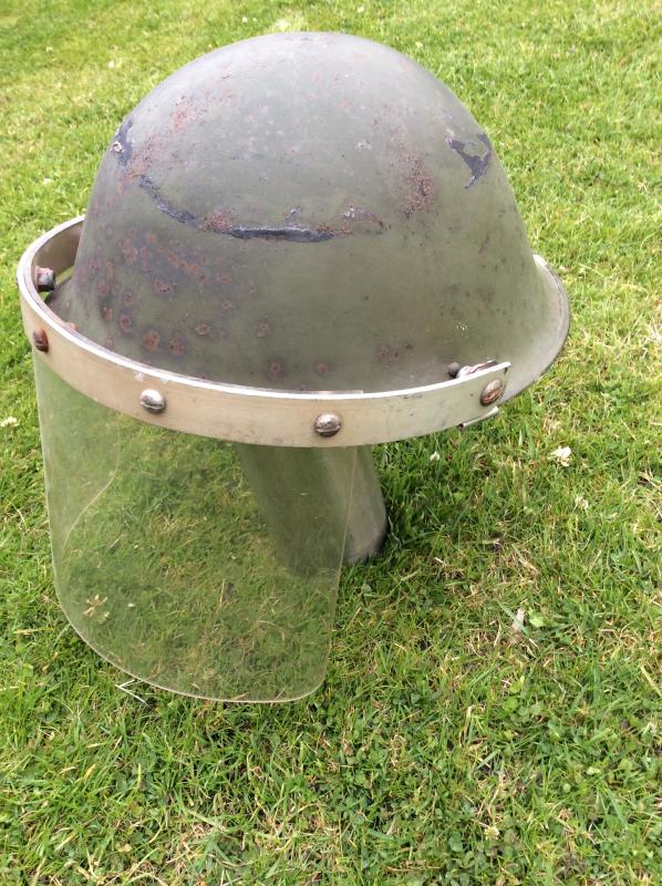 Early Troubles British Army Riot Helmet