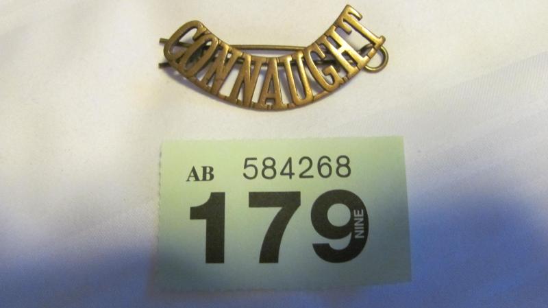 Connaught Rangers Shoulder Title