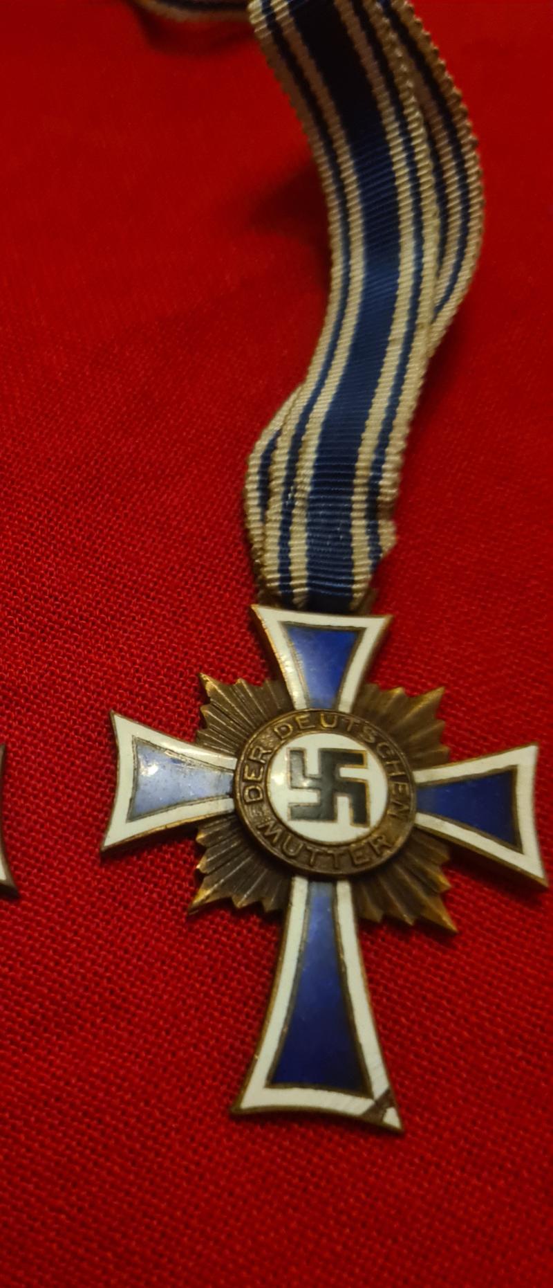 WW2 German Mothers Cross