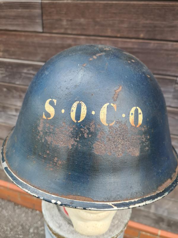 Rare Early Troubles SOCO Helmet, Royal Ulster Constabulary.
